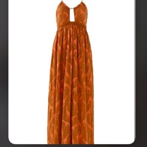 M Missoni giraffe print halter maxi dress - sz 6